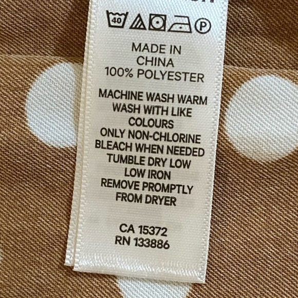 NEW Jillian Harris Brown Blogger’s Fav. Polka Dot Pleated Midi Skirt Plus Sz 2X - Picture 9 of 9